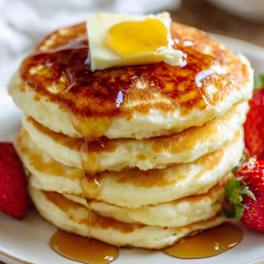 Fluffy Homemade Pancakes