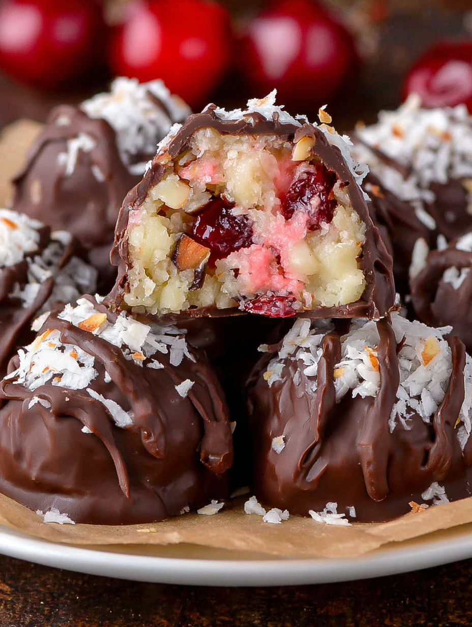 Martha Washington candies on a parchment-lined tray