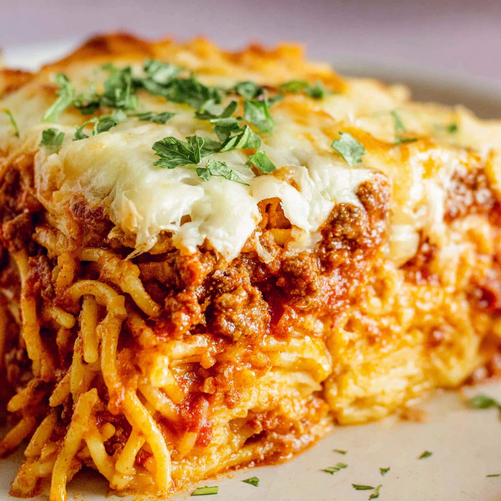 Spaghetti Casserole