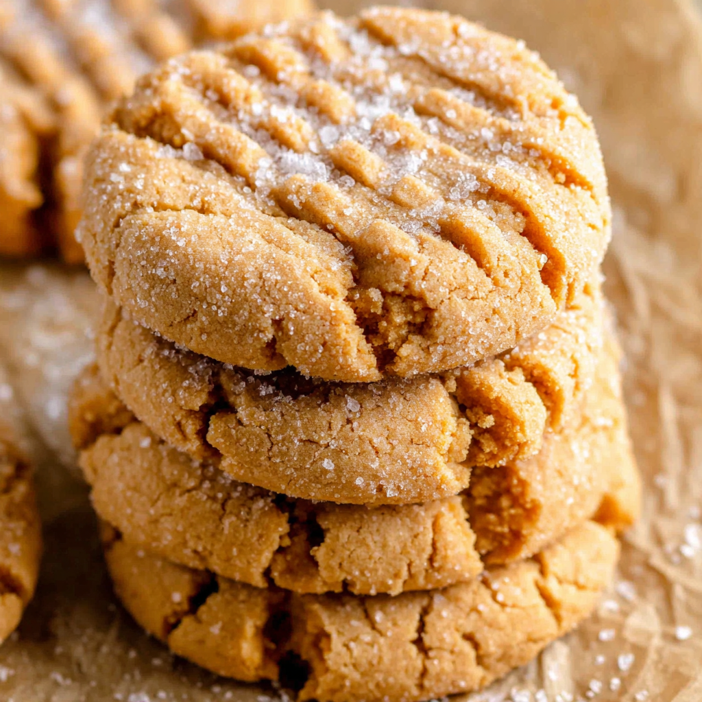 Soft Peanut Butter Cookies