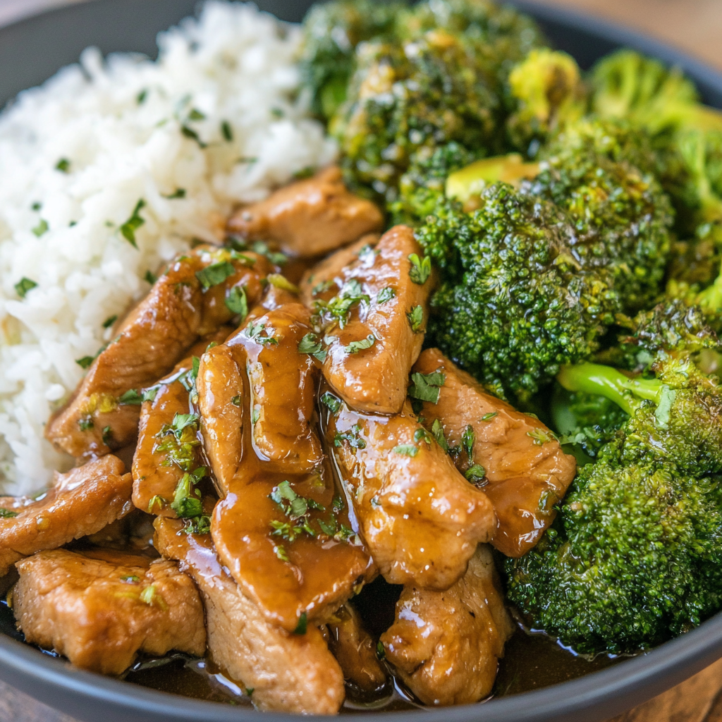 Teriyaki Pork Stir Fry with Broccoli