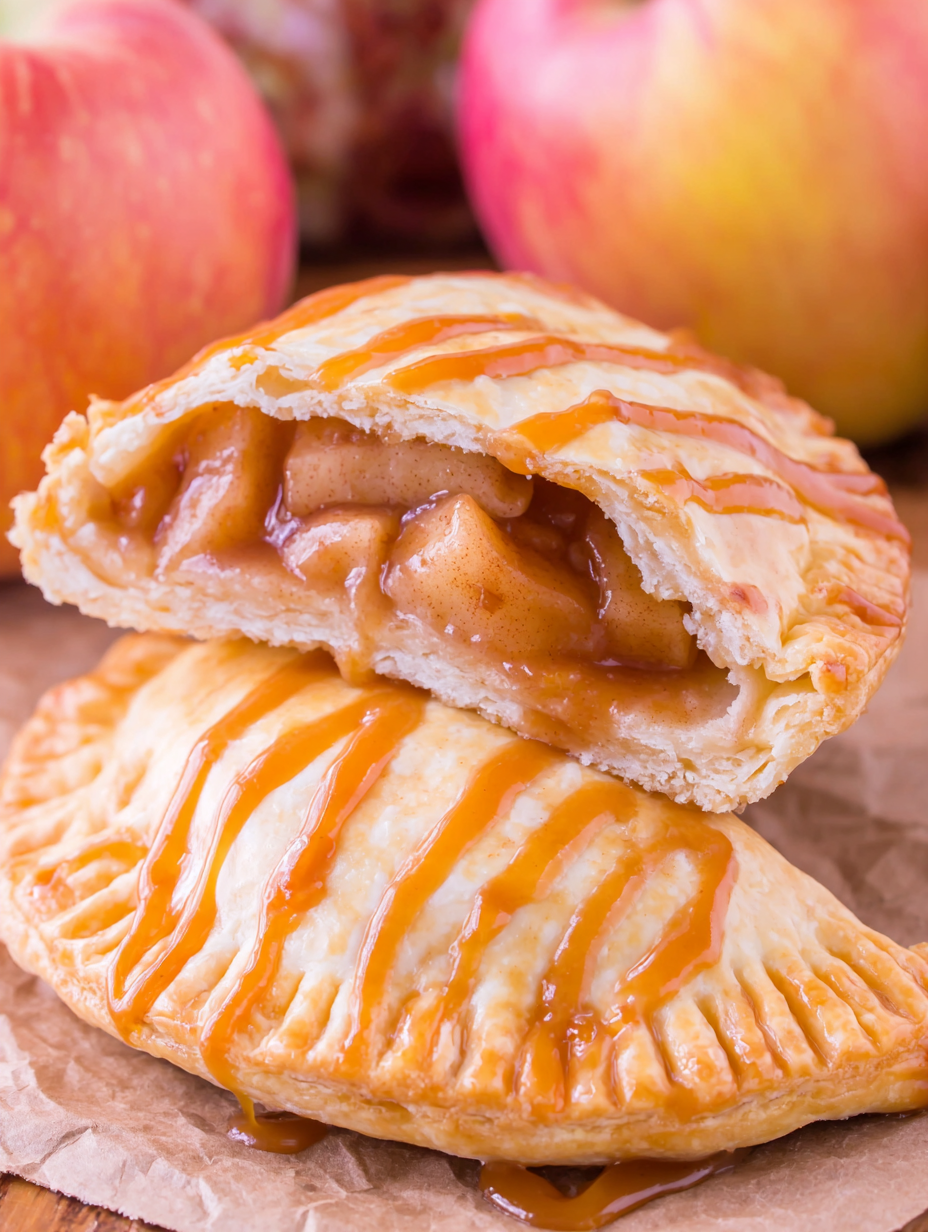 Freshly prepared apple filling in a skillet