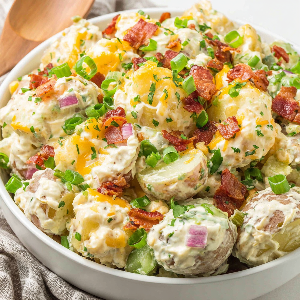 Jalapeño Popper Potato Salad