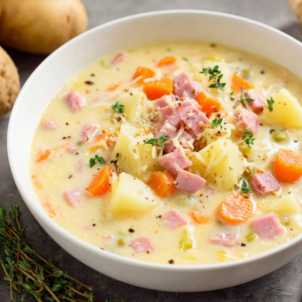 Creamy Ham and Potato Soup