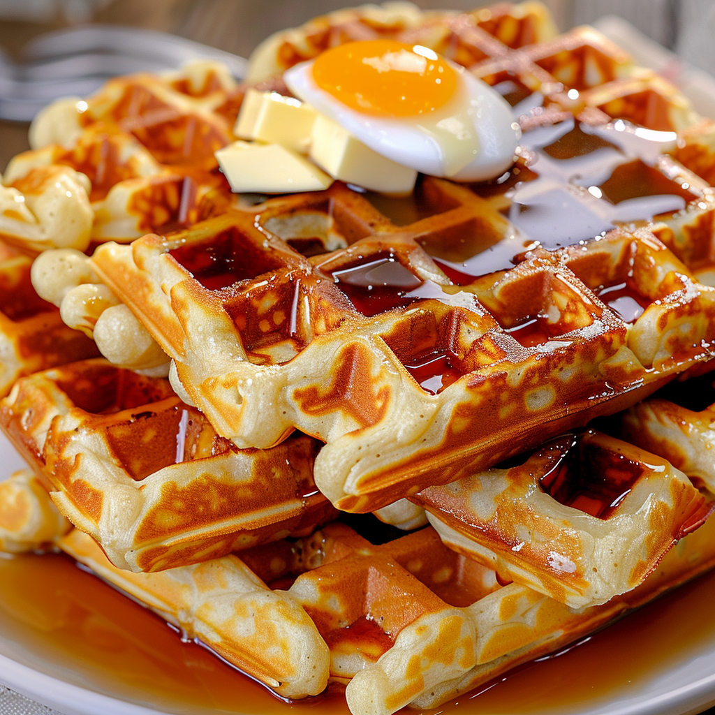 Light & Fluffy Waffles