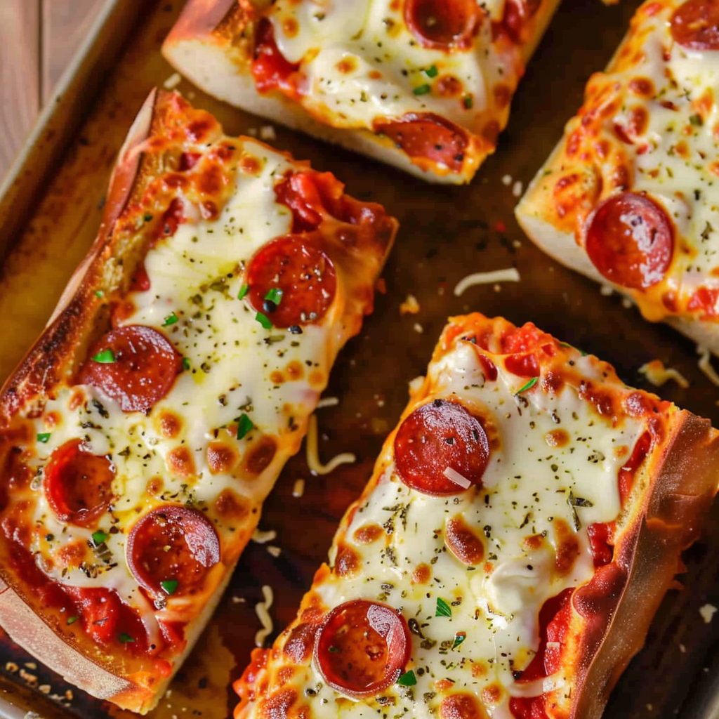Easy French Bread Pizza