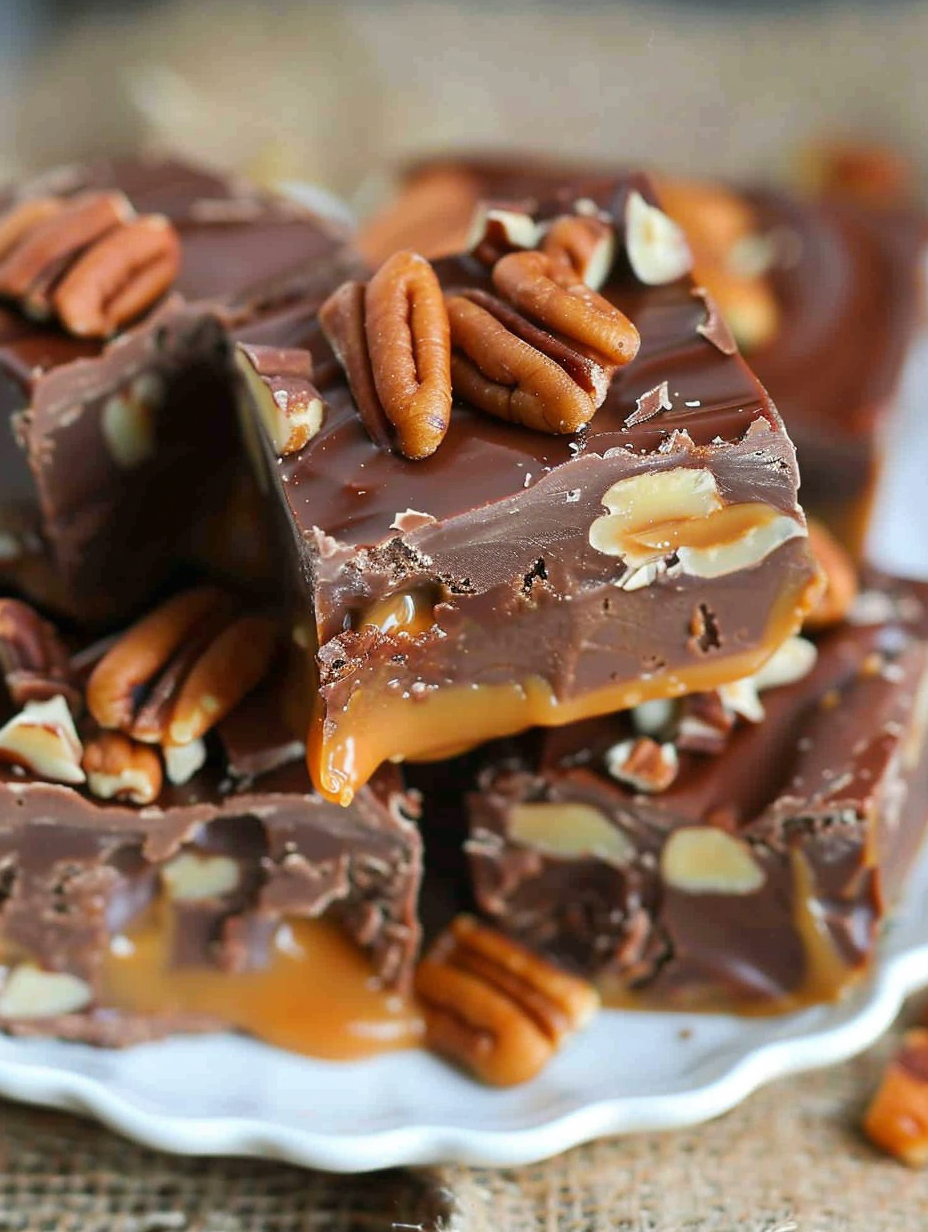 Melting caramel in a bowl