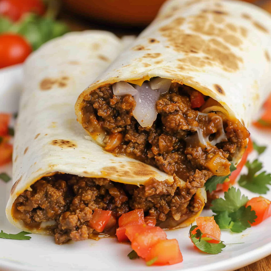 Easy Weeknight Beef Burritos