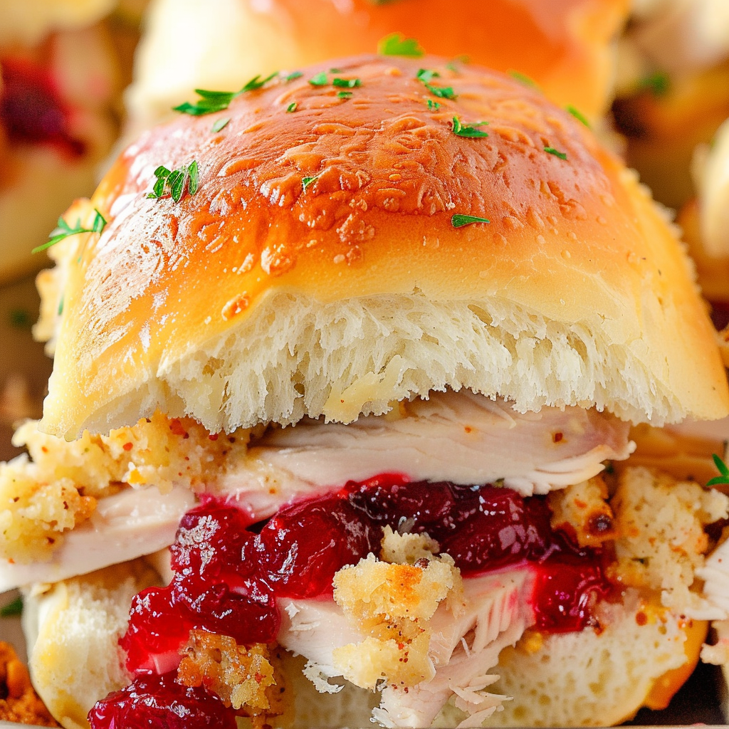Thanksgiving Turkey Sliders (Hawaiian Roll Sliders)