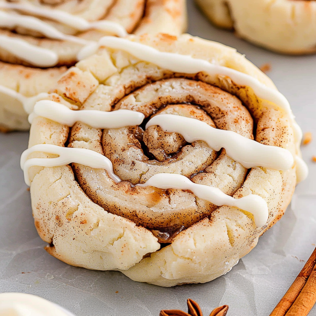 Cinnamon Roll Cookies