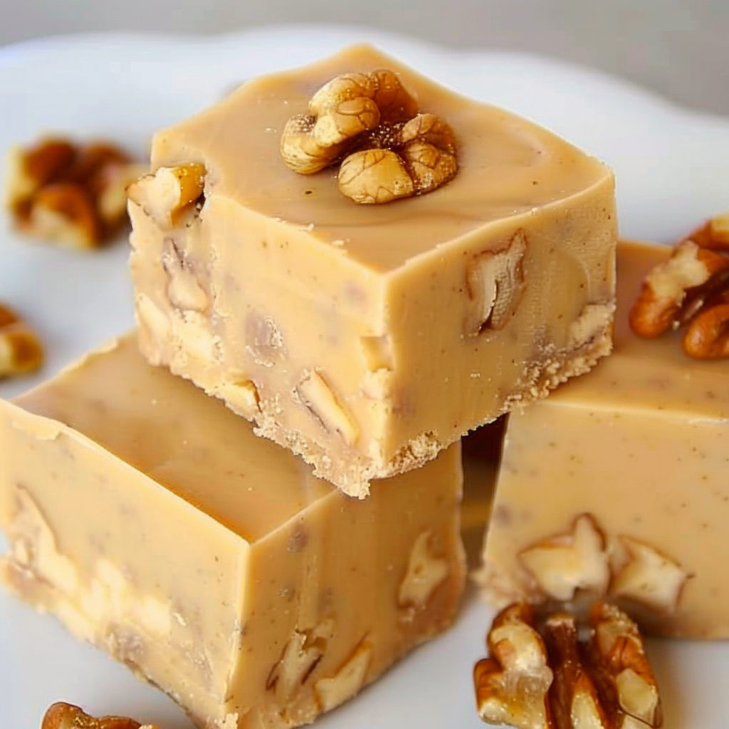 Creamy Maple Nut Fudge