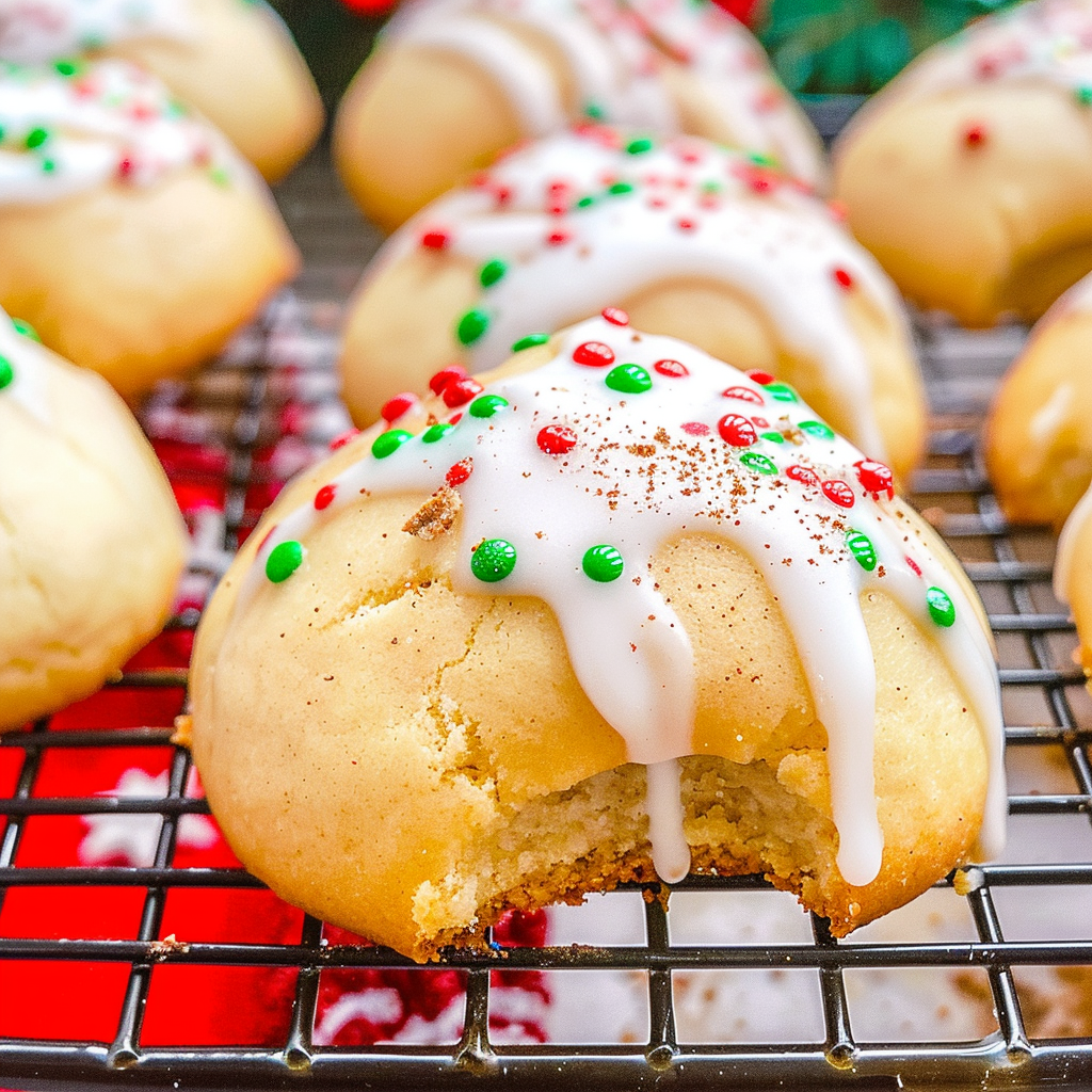 Eggnog Teacakes
