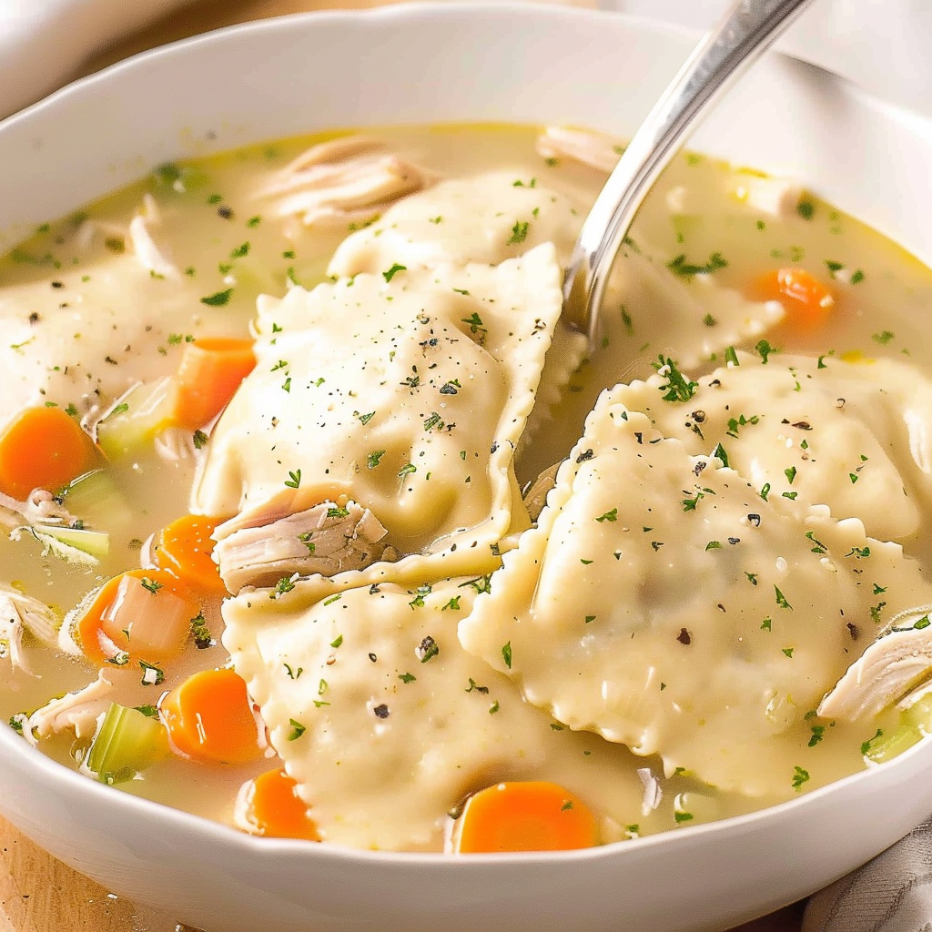 Cracker Barrel Chicken and Dumpling Soup