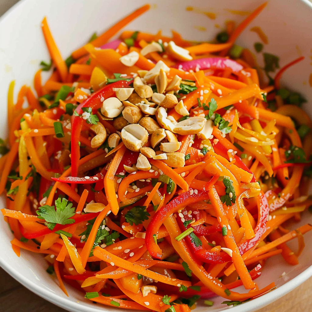 Spicy Korean Carrot Salad