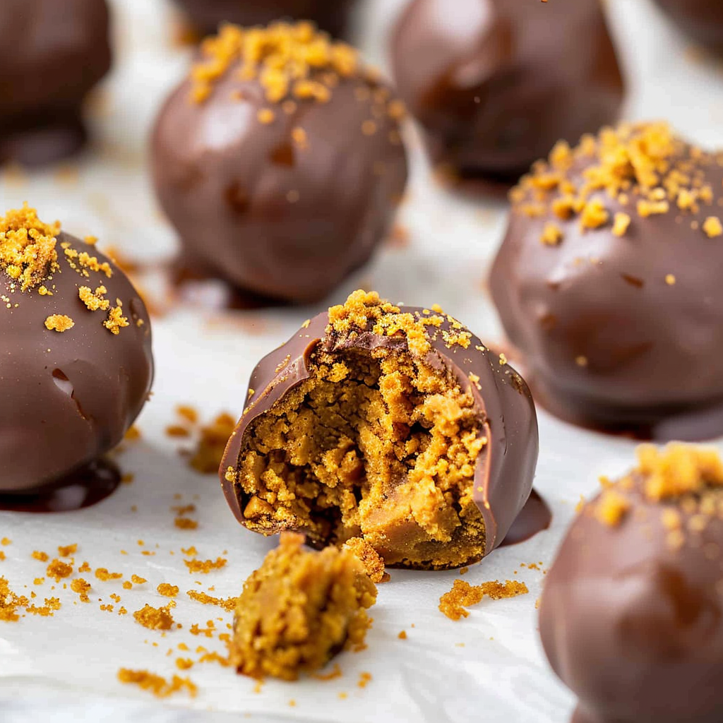 Gingersnap Truffles