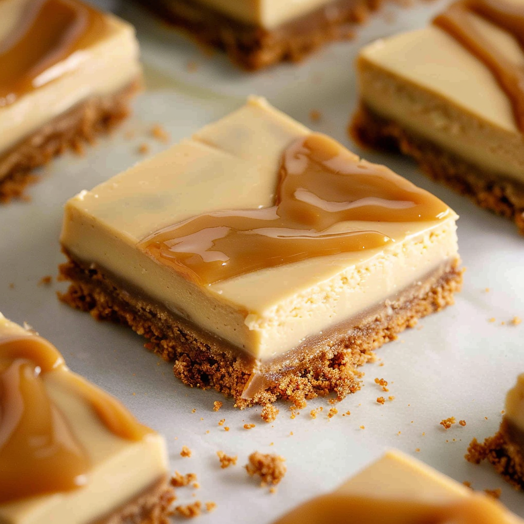 Caramel Cheesecake Bars