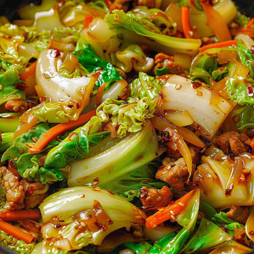Delicious Chinese Cabbage Stir-Fry