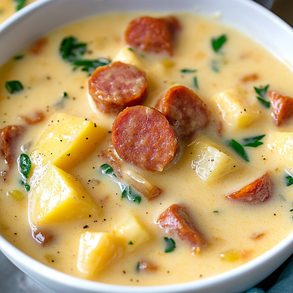 Kielbasa Potato Soup