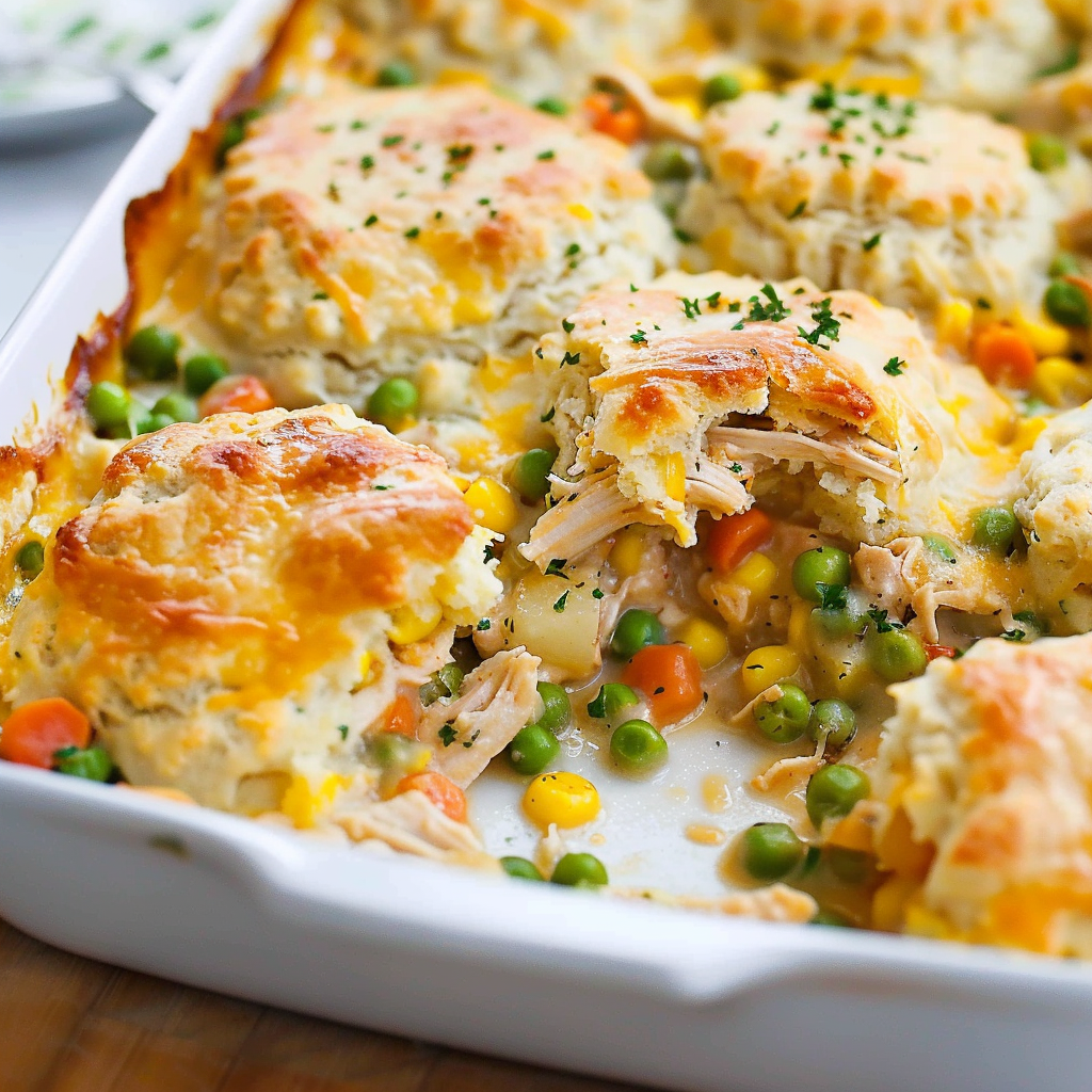 Chicken Pot Pie Casserole