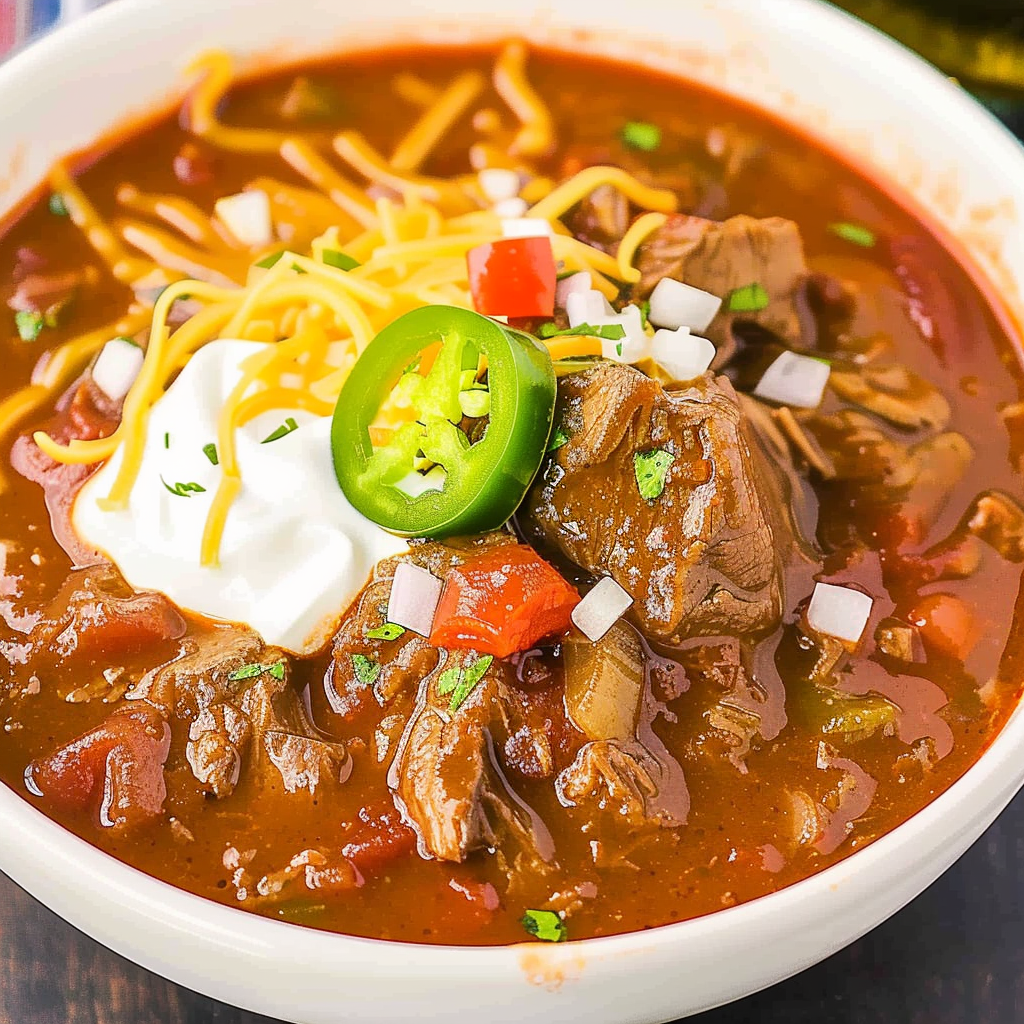 Texas Chili (Daddy’s Award-Winning Chili)