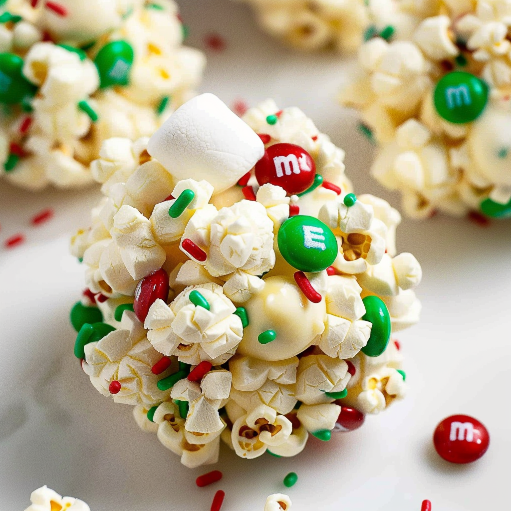 Christmas Popcorn Balls