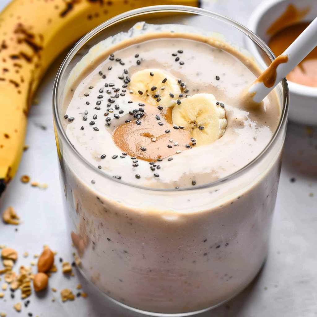 Peanut Butter Banana Smoothie