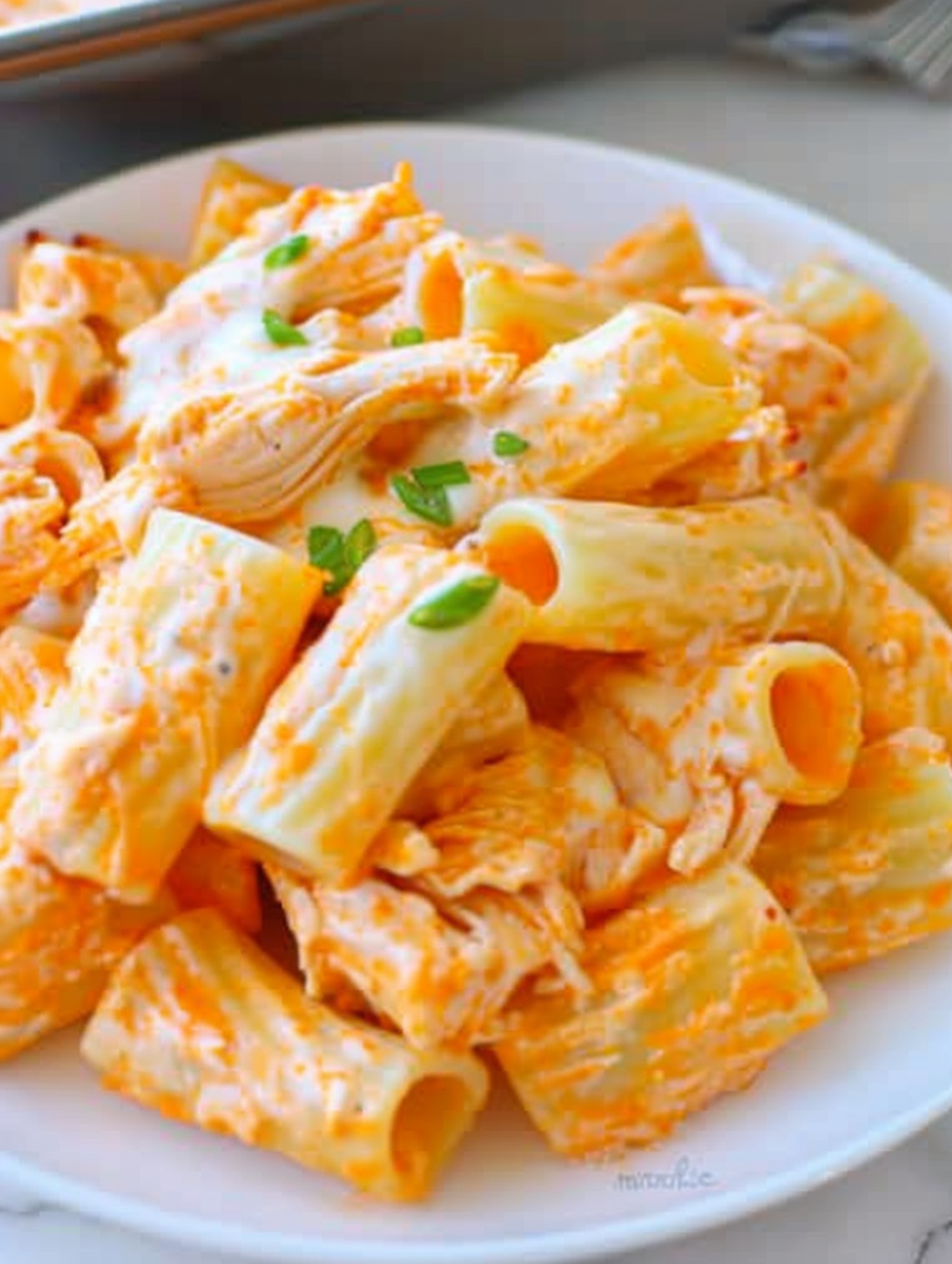 Creamy Buffalo Chicken Pasta