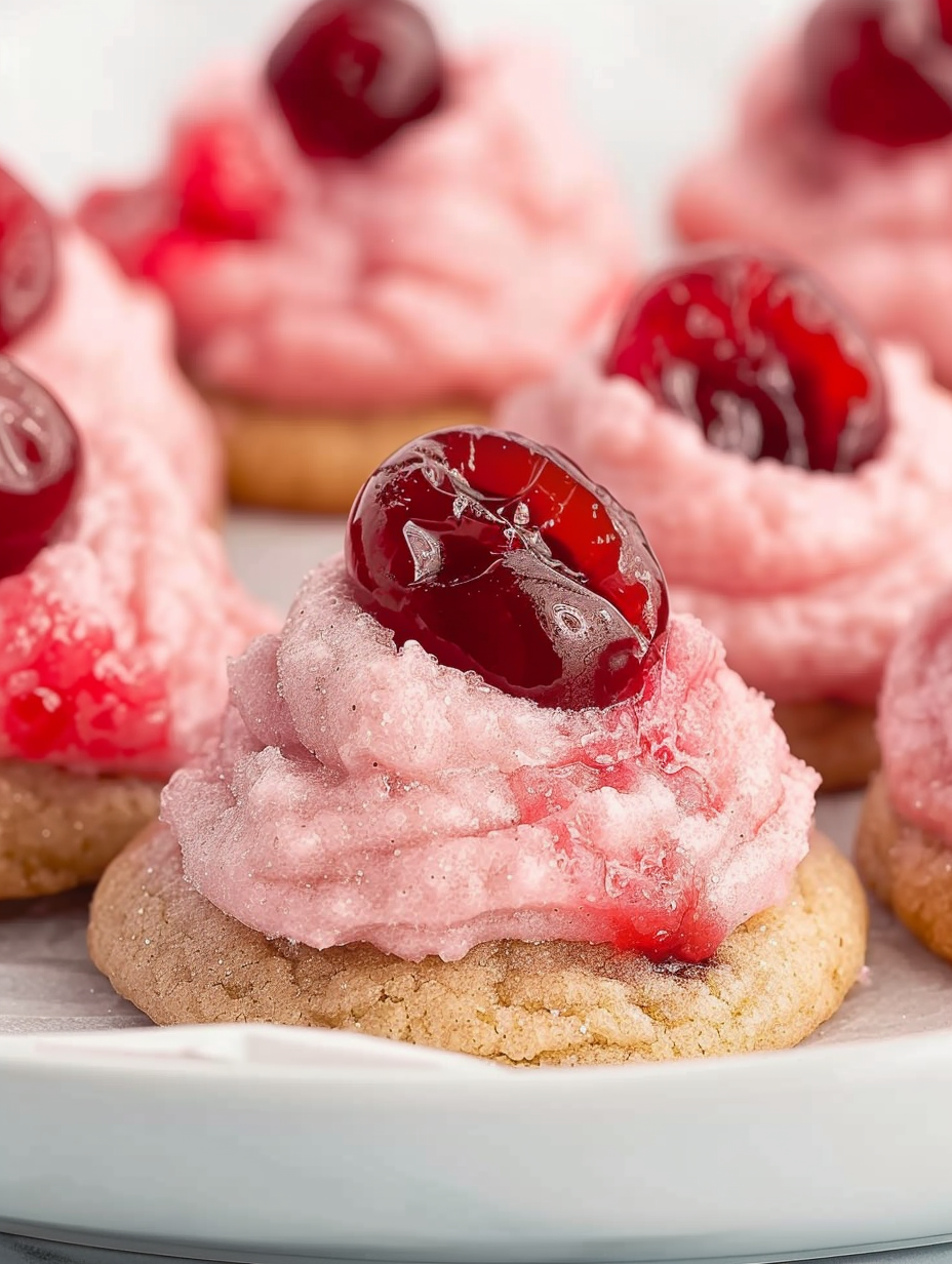 Cherry Kiss Cookie Recipe