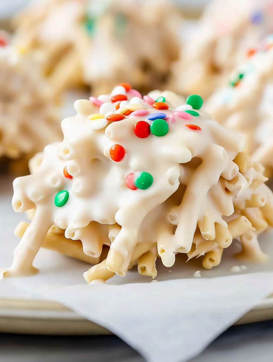 White Chocolate Haystacks