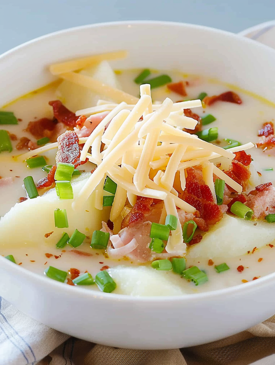 Slow Cooker Loaded Baked Potato Soup