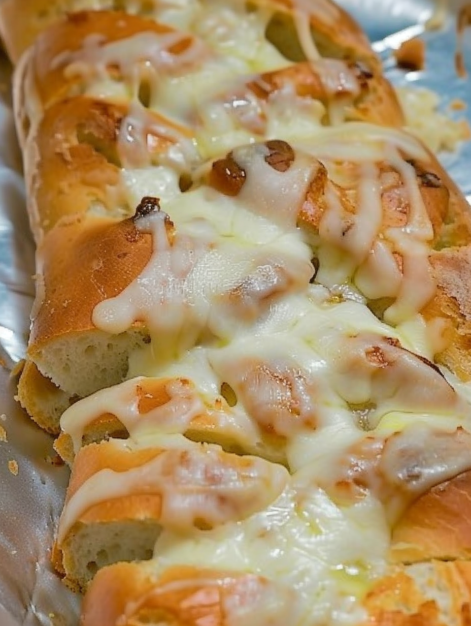 Pull Apart Garlic Cheese Bread