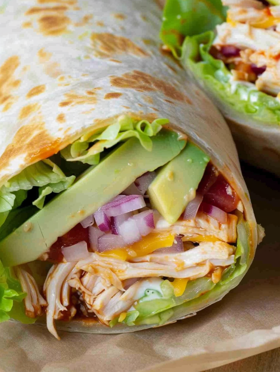 BBQ Chicken Wraps