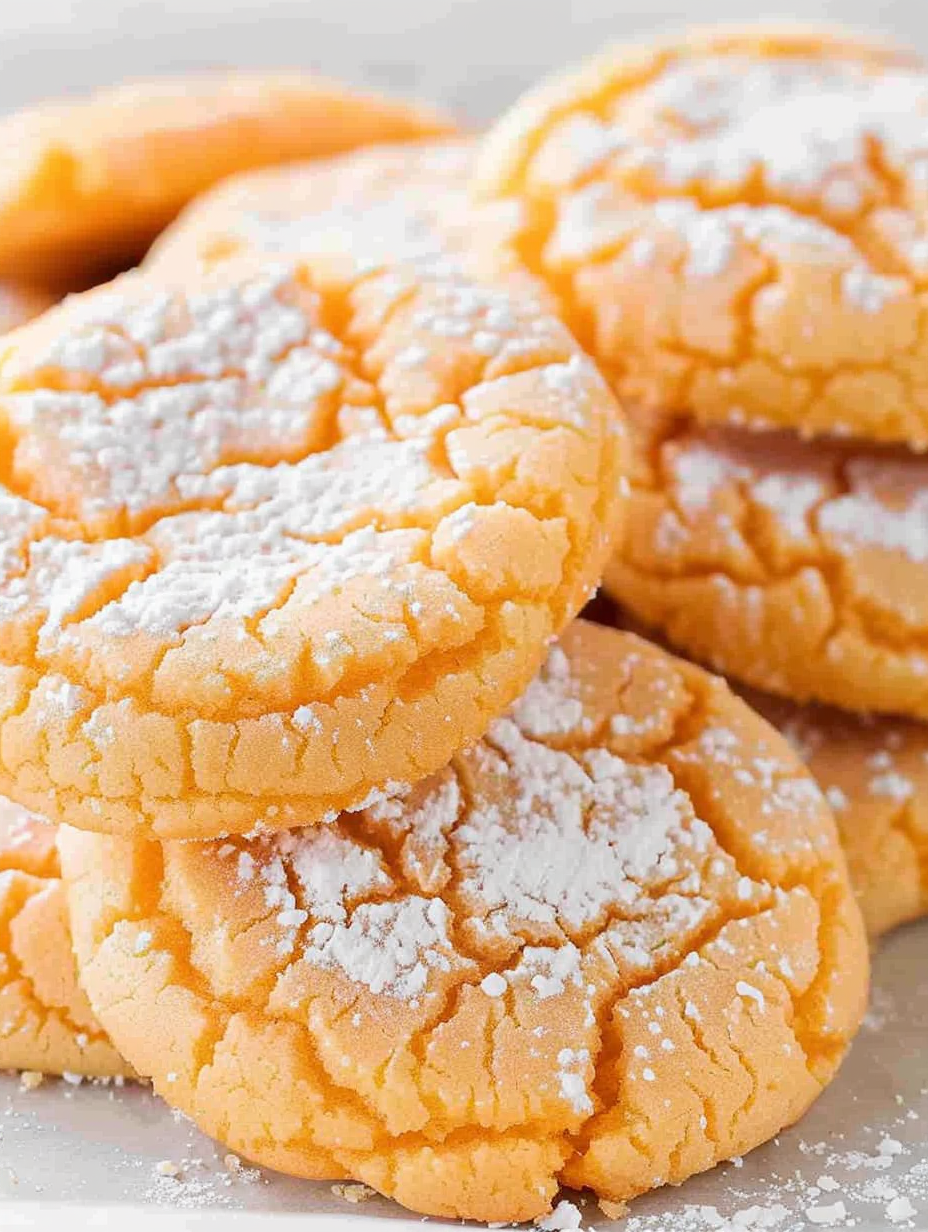 Orange Creamsicle Cookies