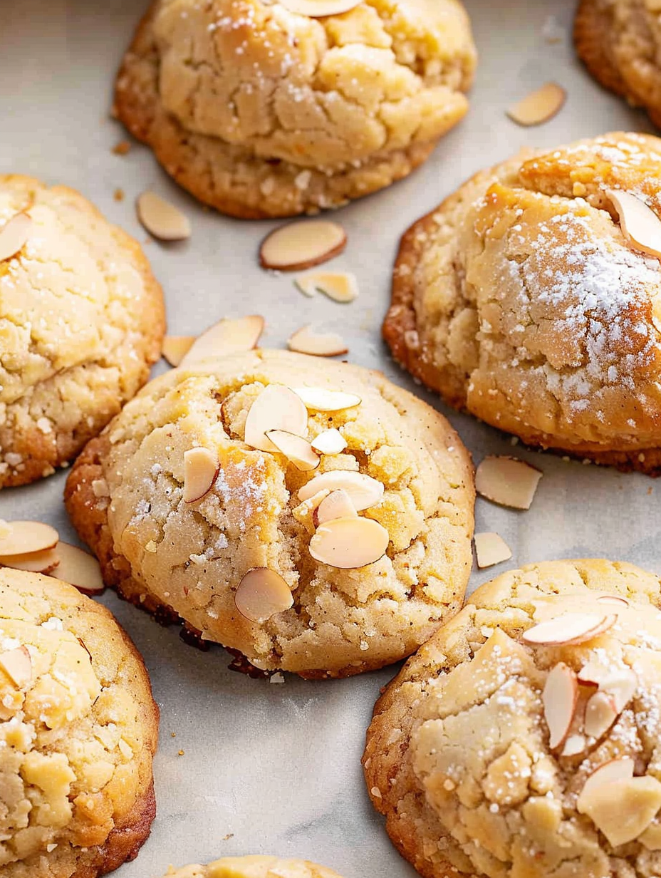 Almond Croissant Cookies