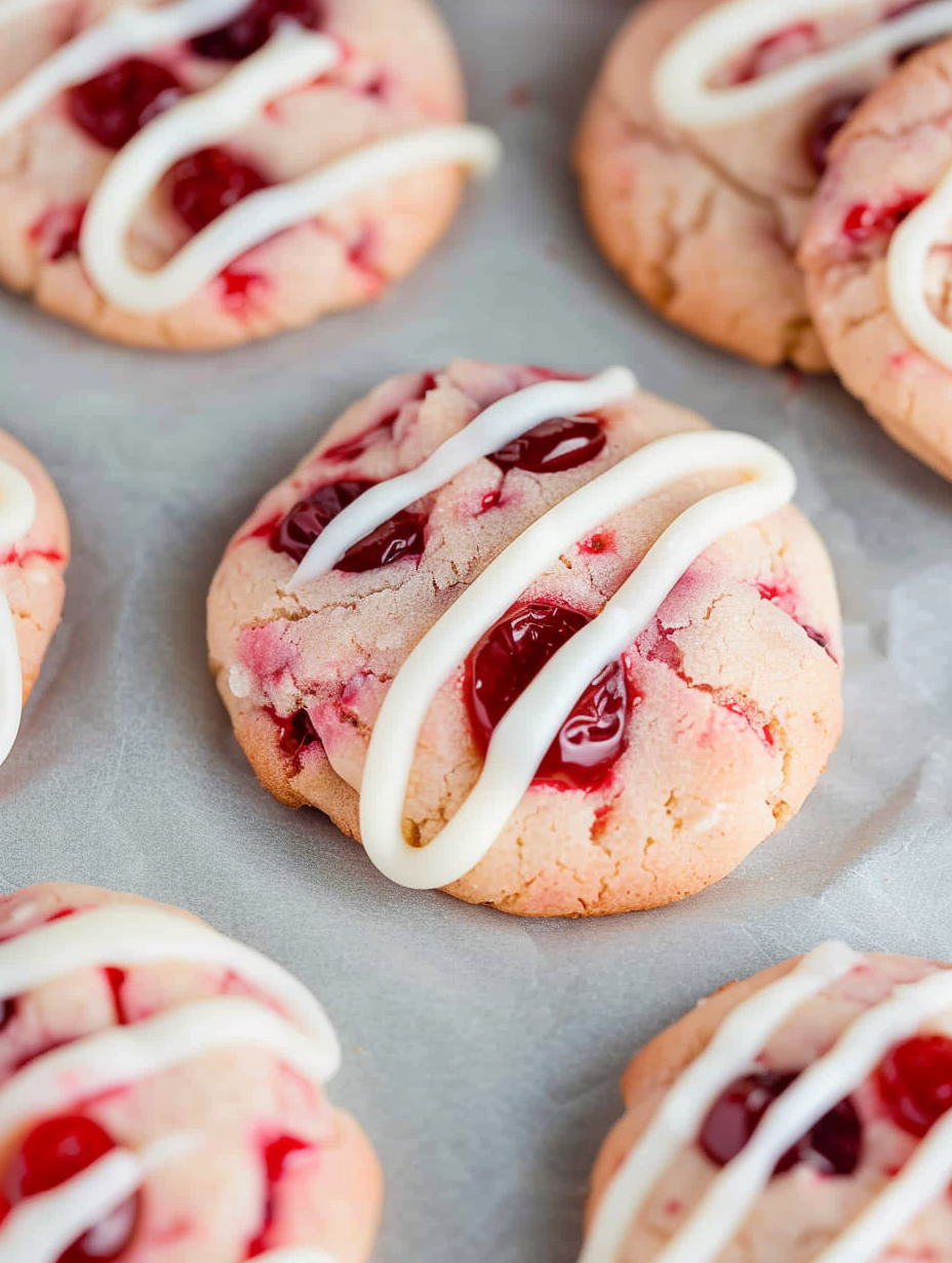Cherry Almond Cookies