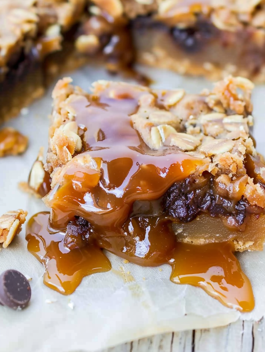 Carmelitas — Chewy Oatmeal Caramel Bars