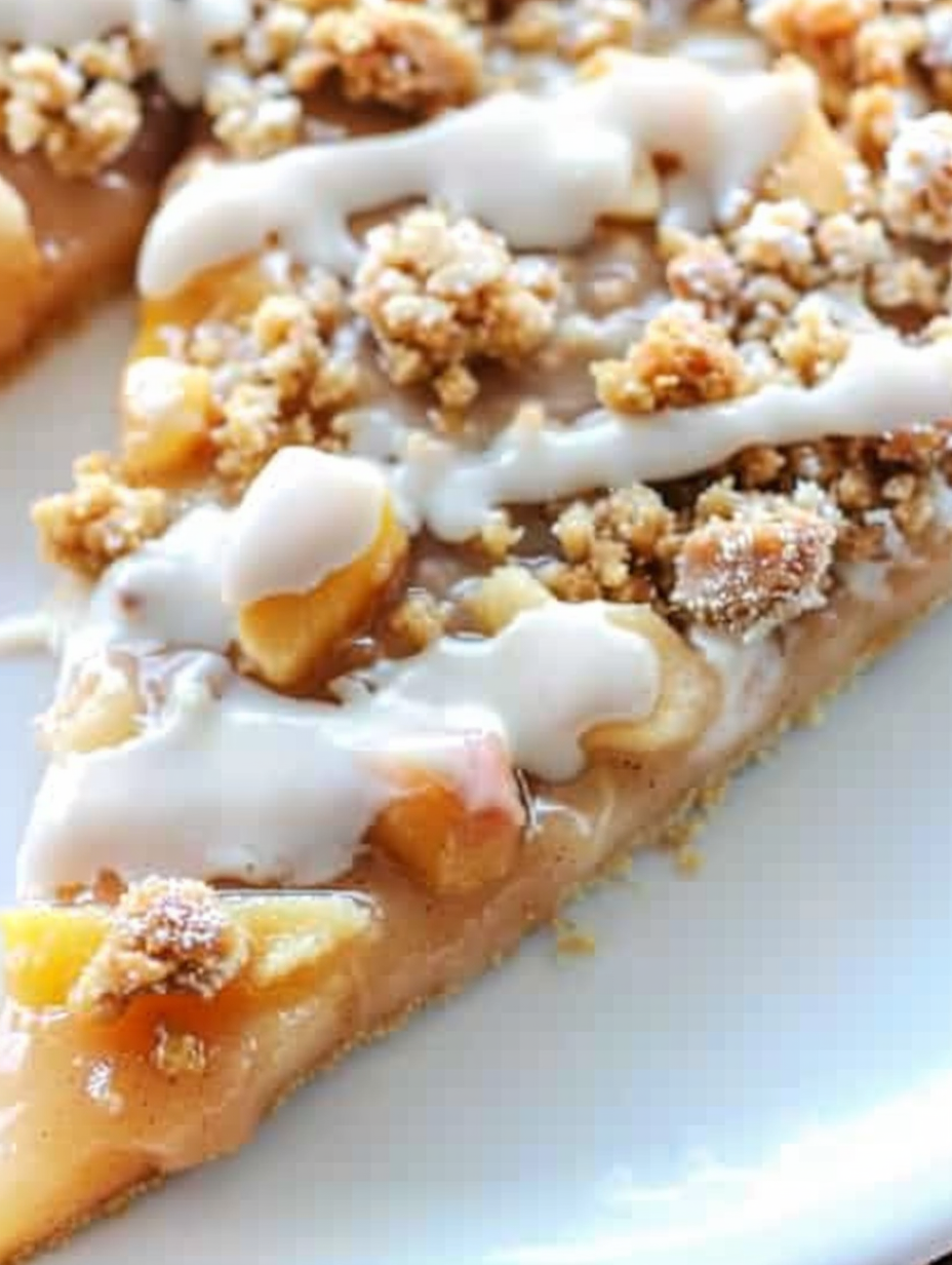 Apple Dessert Pizza