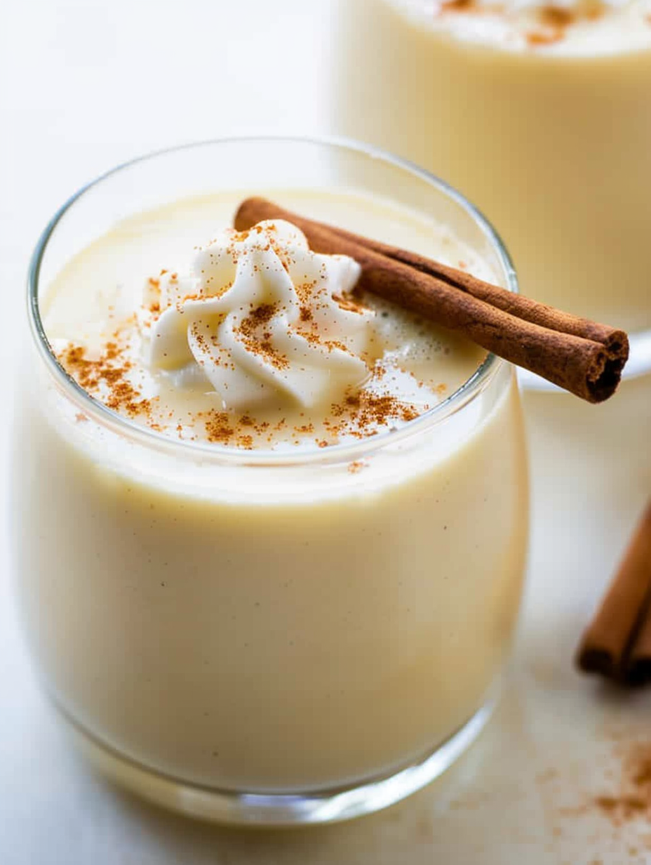 Homemade Traditional Eggnog
