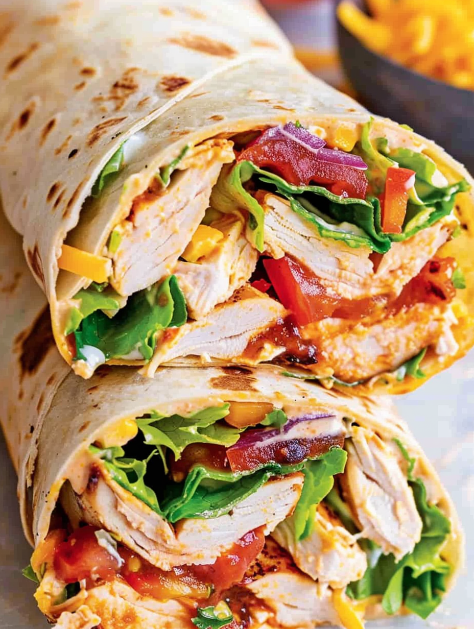 Southwest Chicken Wraps