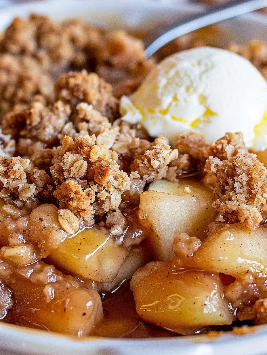 Easy Homemade Apple Crumble