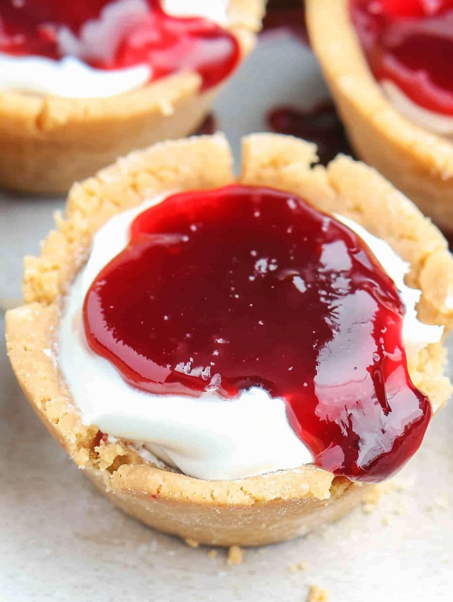 Cherry Cheesecake Cups