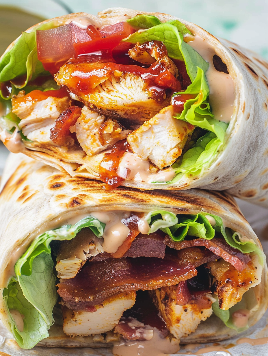 BBQ Chicken Wrap