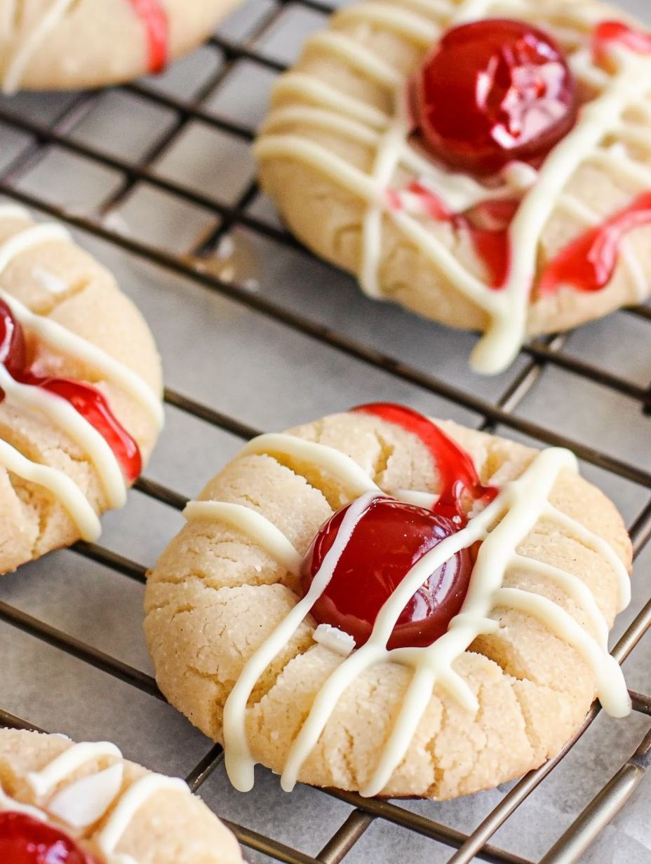 Cherry Almond Cookies