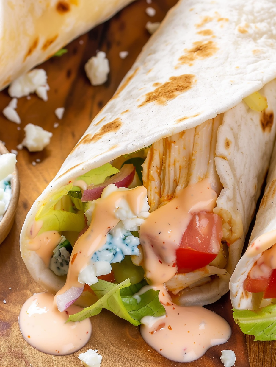 Buffalo Chicken Wraps