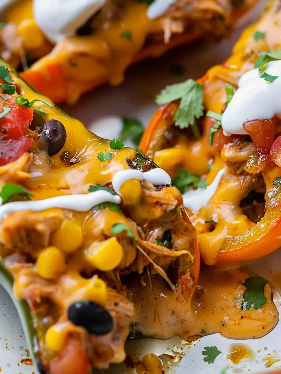 Southwest Anaheim Stuffed Peppers