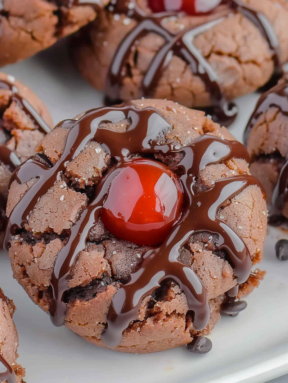 Cherry Chocolate Cookies
