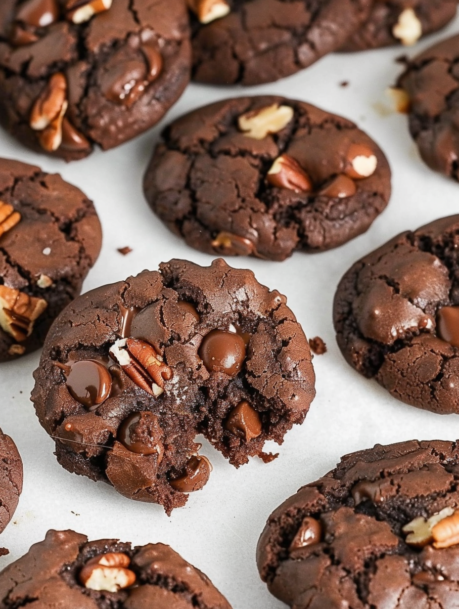 5-Ingredient Chocolate Cake Mix Cookies