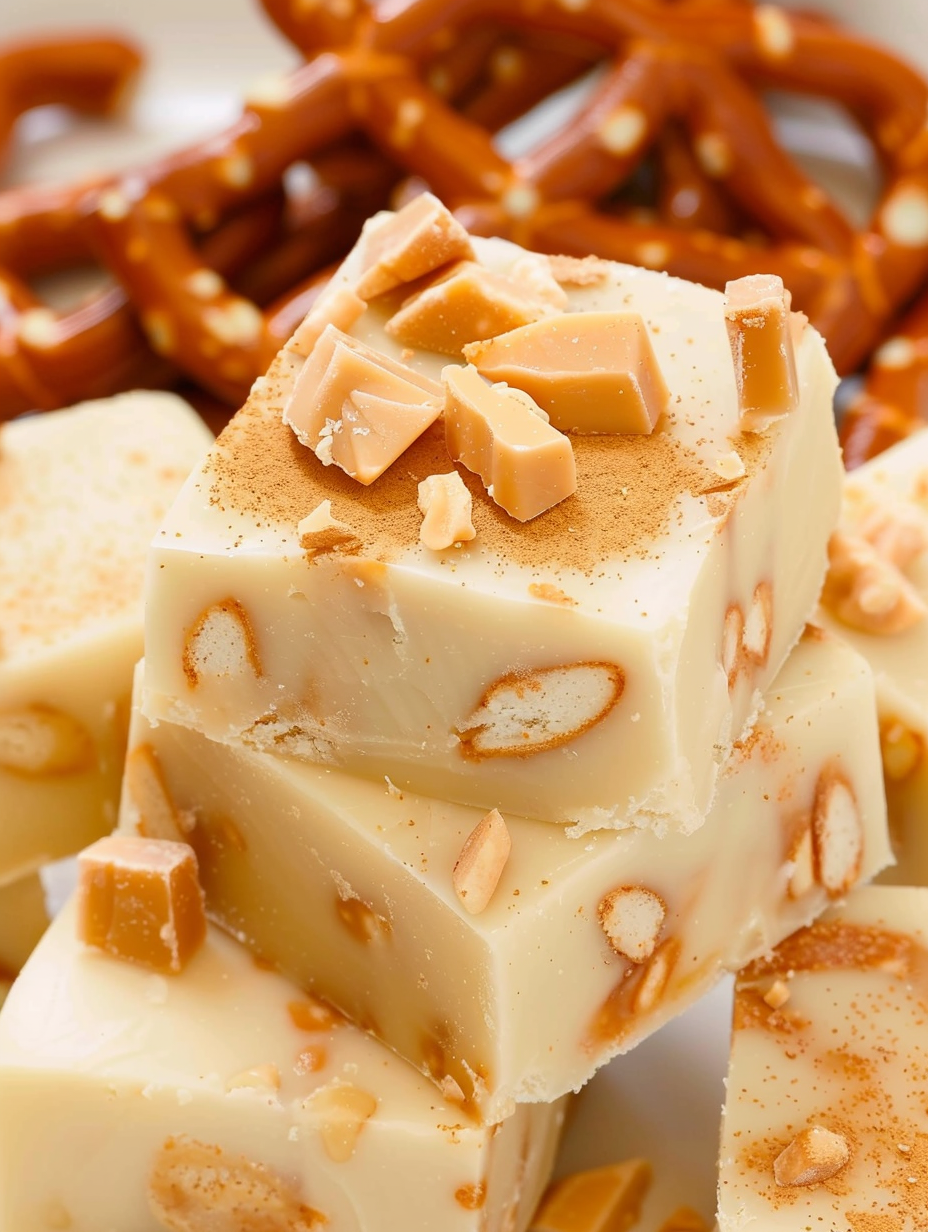 White Chocolate Caramel Fudge