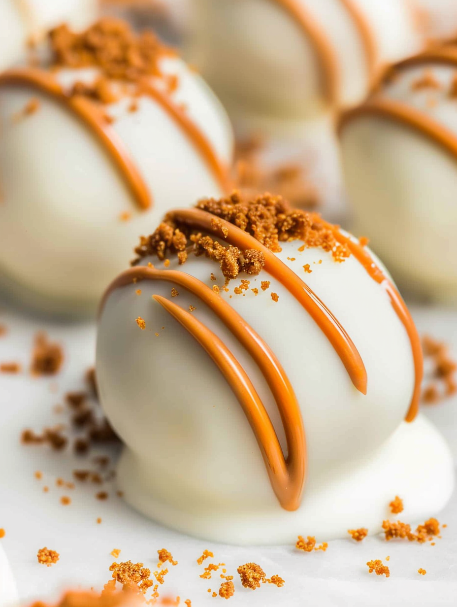 Easy Biscoff Truffles