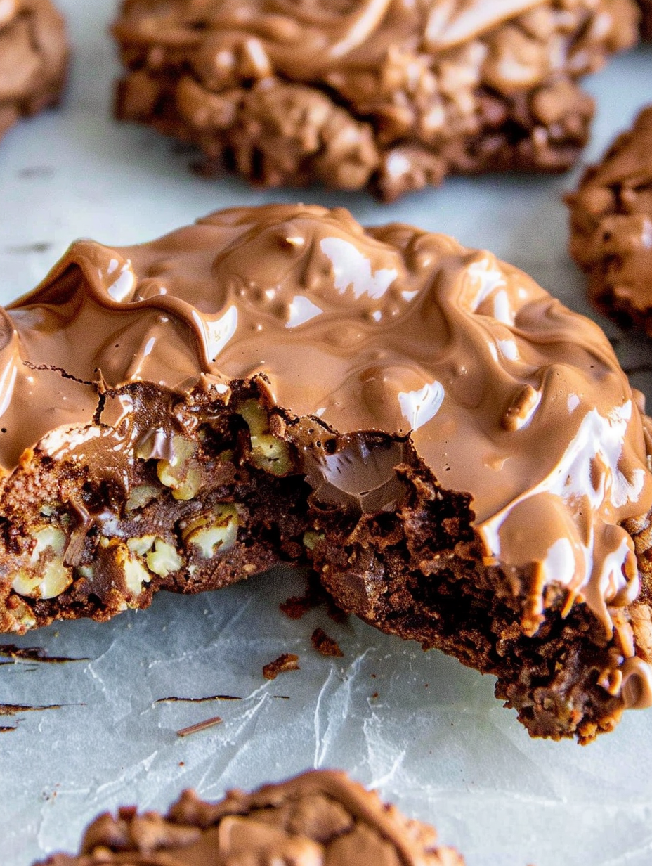 Chocolate Meringue Cookies